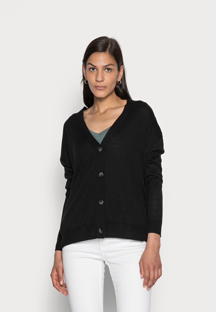 Cardigan Anna Field SILK BLEND Noir Femme | LVI-0250044